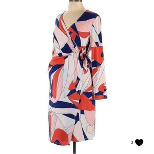 Rosie Pope Maternity Wrap Dress
